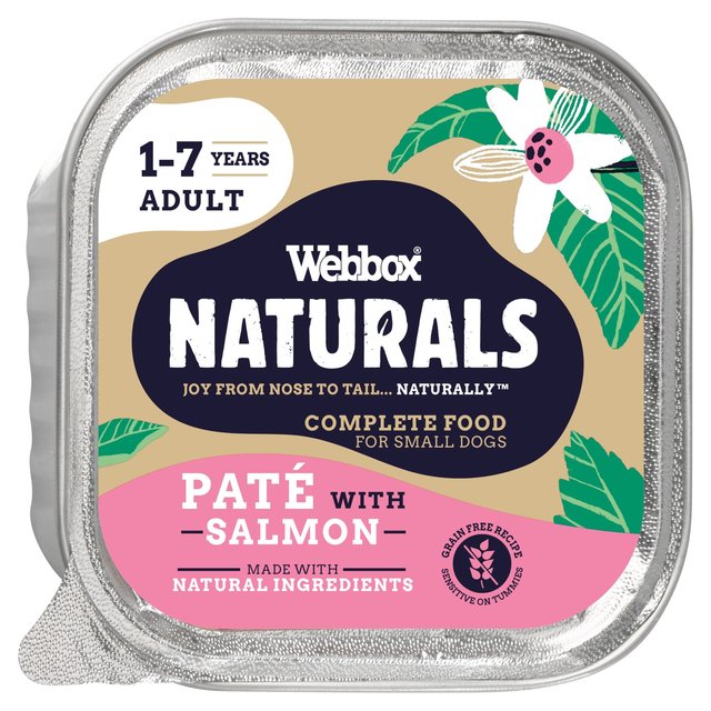 Webbox Natural Dog Salmon 150g