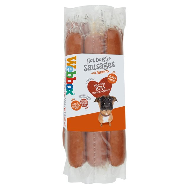 Webbox 8 Hot Dog Sausages         360g