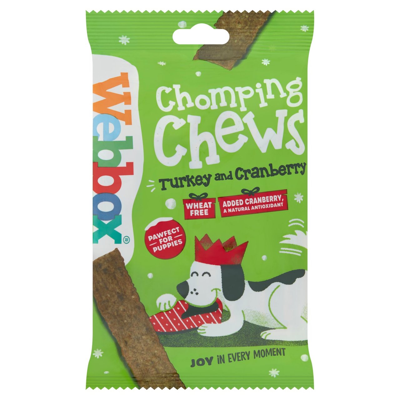 Webbox Festive Chomping Chews Turkey and Cranberry