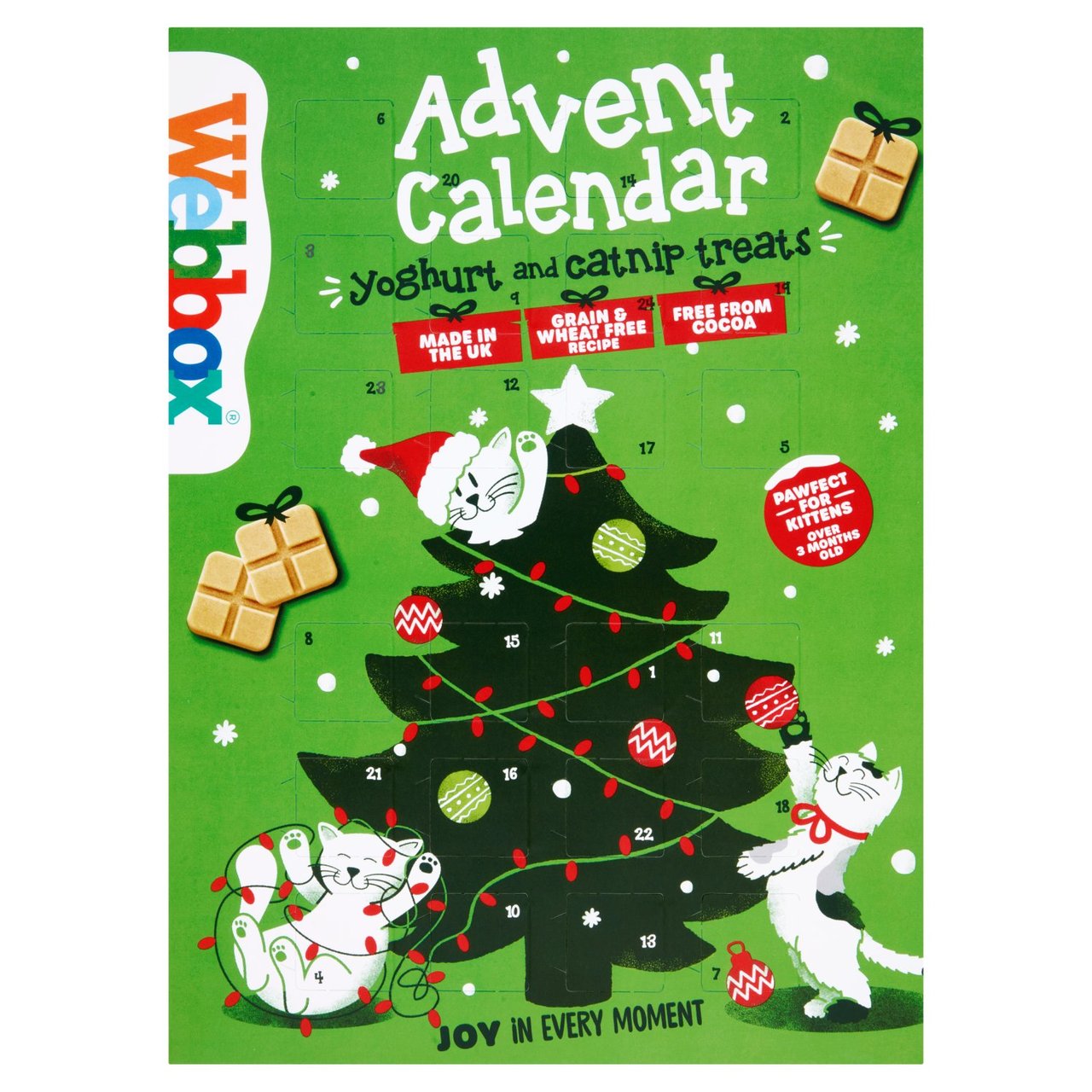 Webbox Festive Cat Premium Advent Calendar