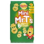 Tayto Mini Mr. T's Cheese & Onion Snacks 6x17g