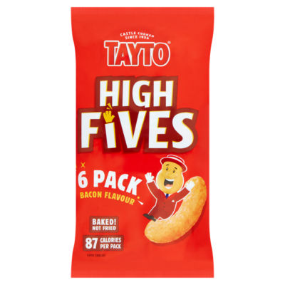 Tayto High Fives Bacon Flavour Corn Snacks