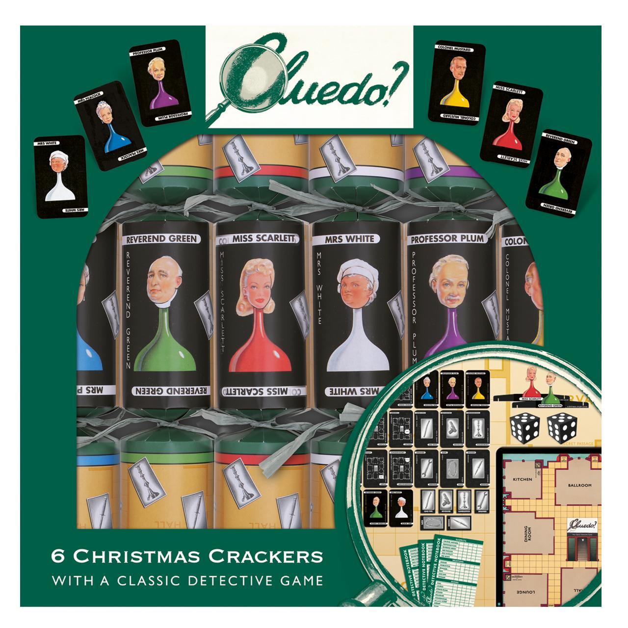 Cluedo Christmas Crackers