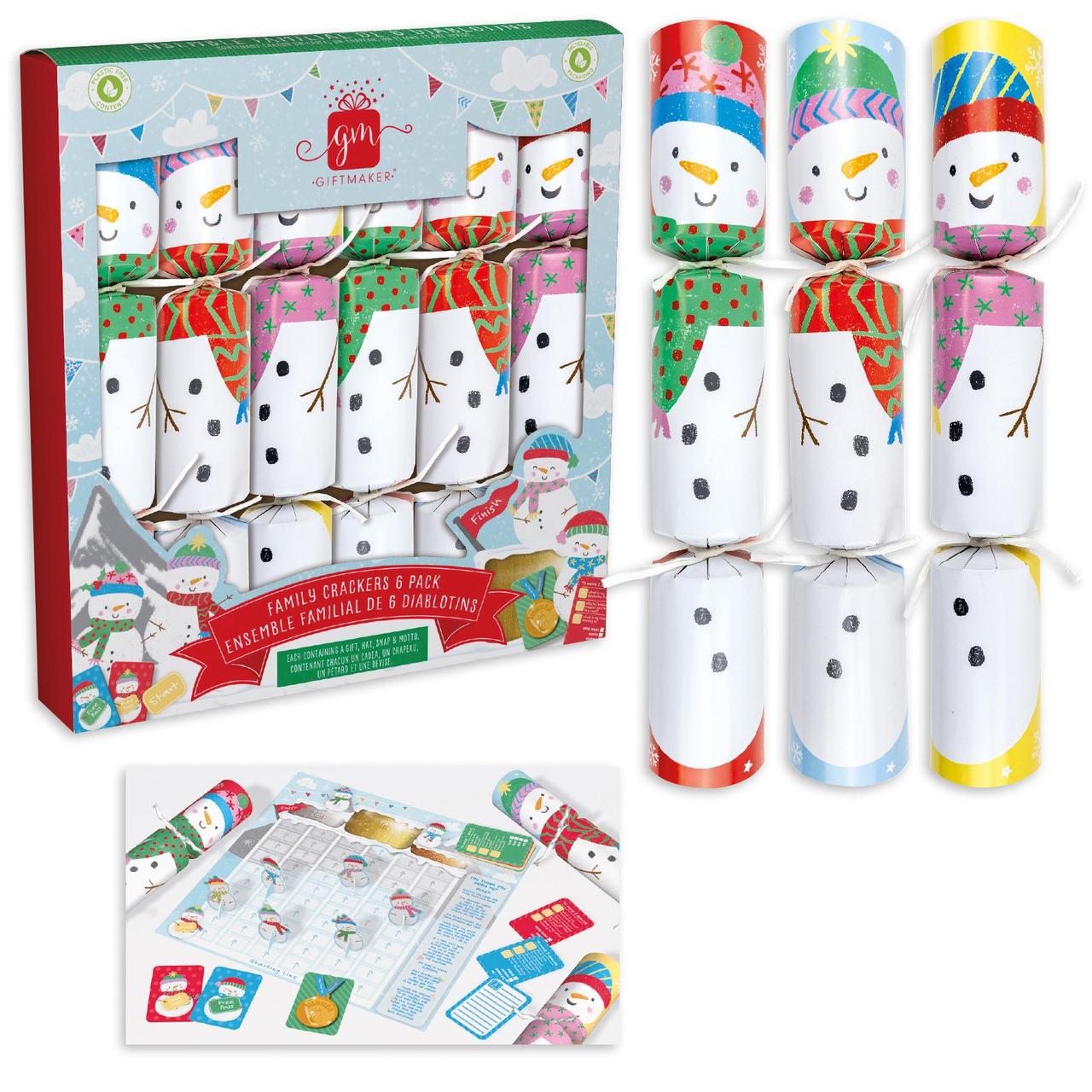 Design Group Think you Snow me for you 6 x 12" Christmas Crackers