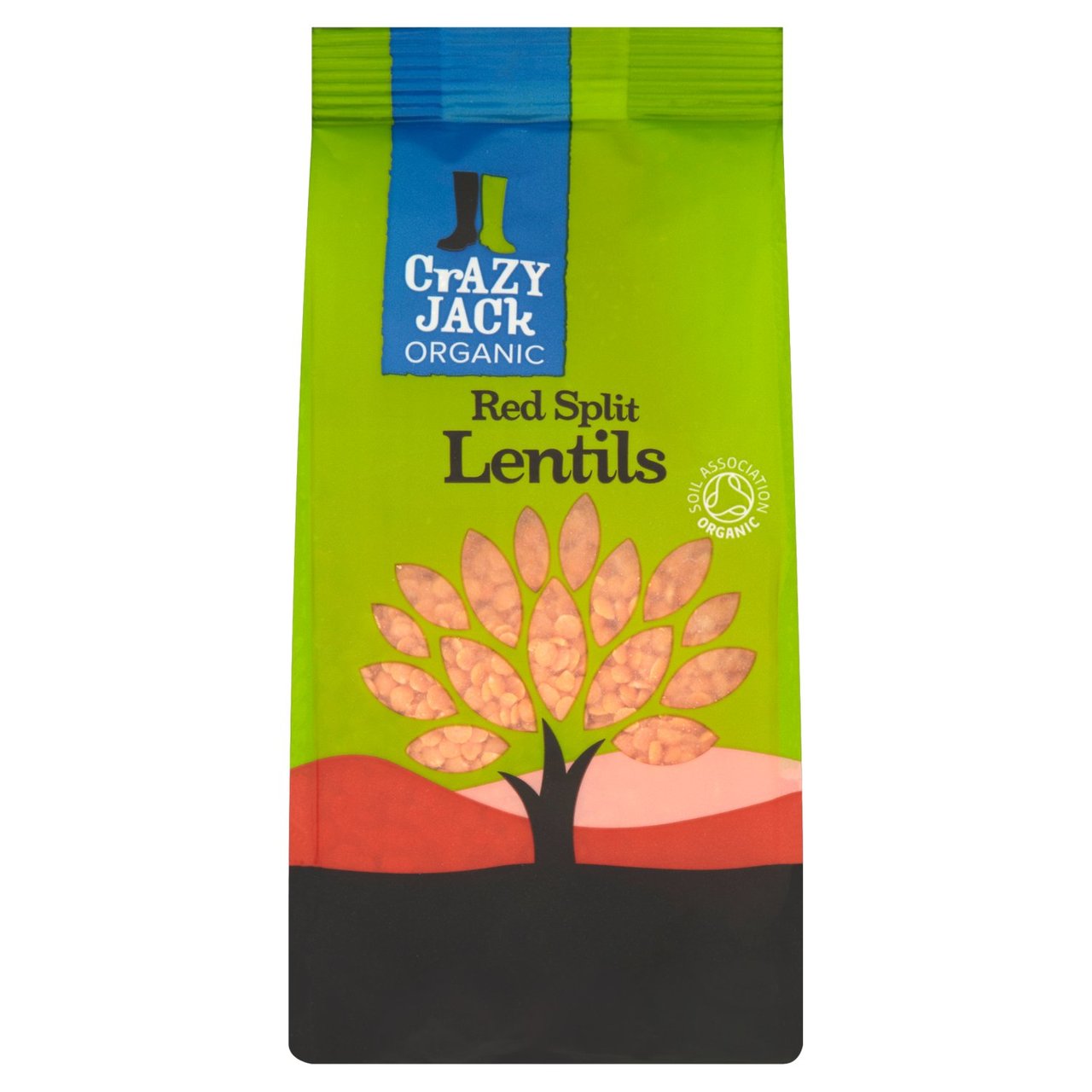 Crazy Jack Organic Red Split Lentils