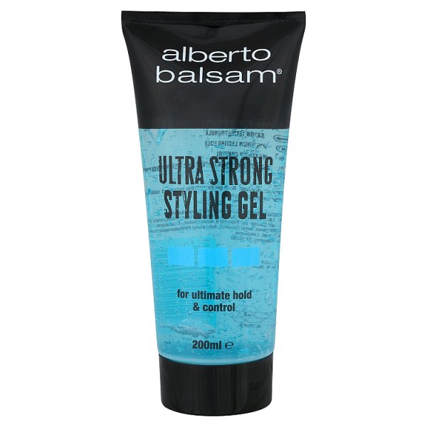 Alberto Balsam Ultra Strong Hair Gel 200Ml - Tesco Groceries