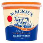 Mackie's of Scotland Indulgent Toffee Fudge Real Dairy Ice Cream 1L