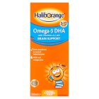 Haliborange Omega-3 DHA Brain Support Orange Flavoured Syrup, 3-12 Years 300ml