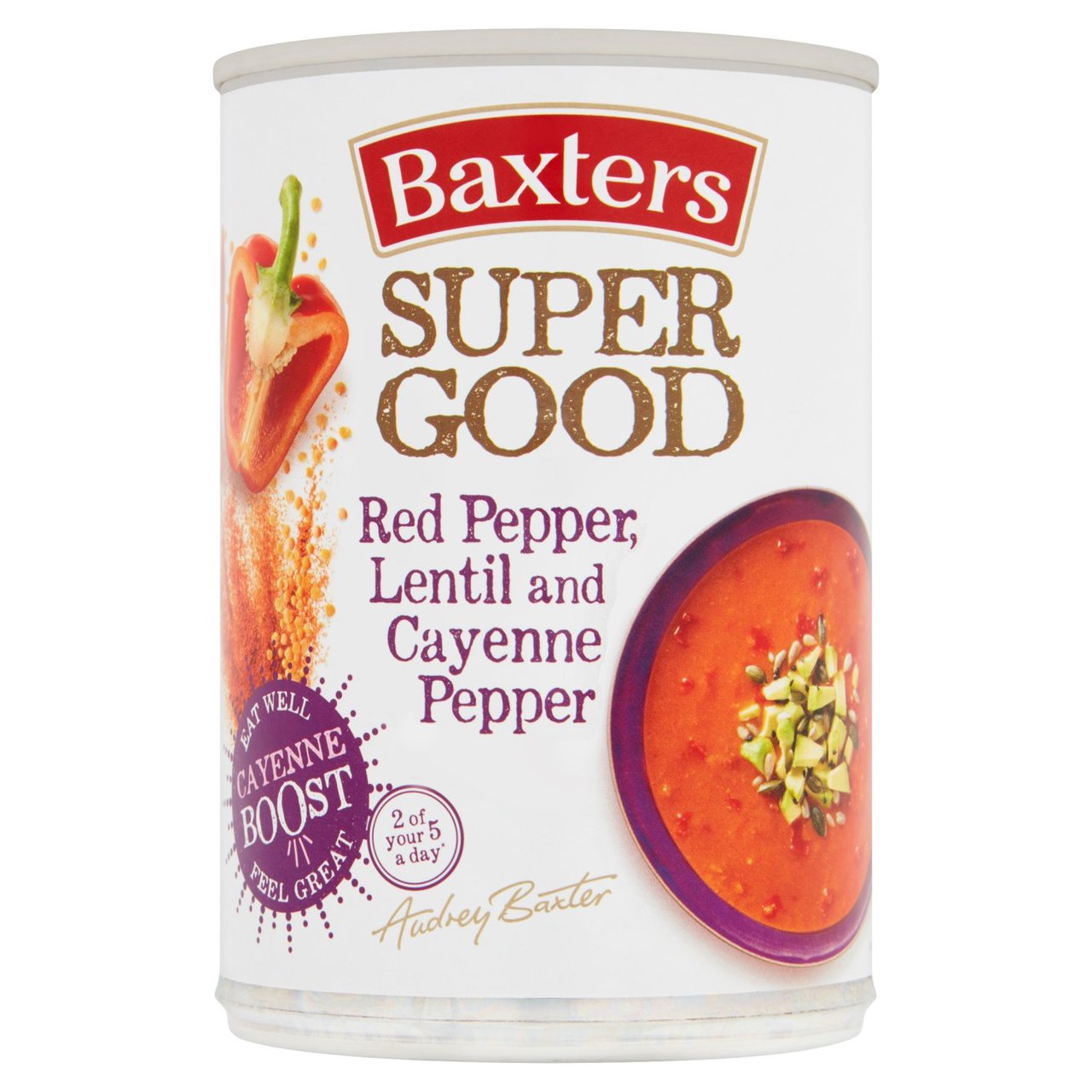 Baxters Super Good Red Pepper, Lentil & Cayenne Pepper Soup