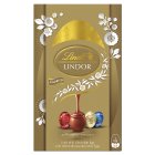 Lindt Large Milk Chocolate Easter Egg with Lindor Assorted Mini Eggs 215g