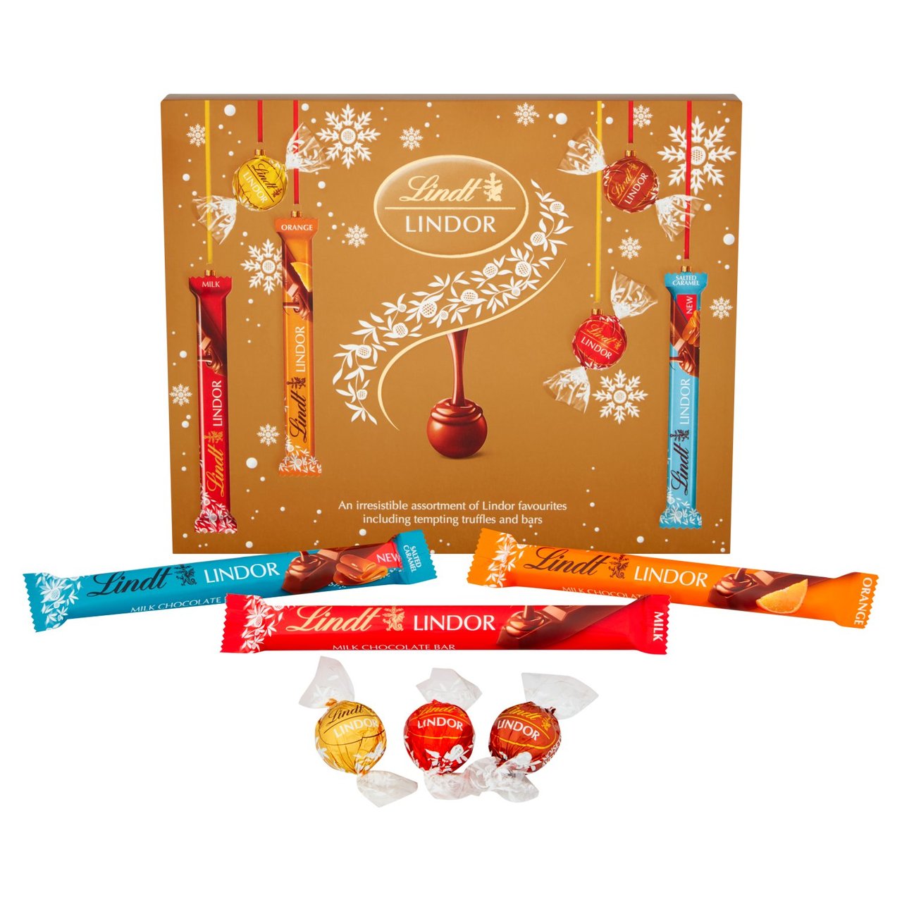 Lindt Lindor Assorted Christmas Selection Gift Box