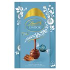 Lindt Giant Milk Chocolate Easter Egg with Lindor Salted Caramel Truffles 260g