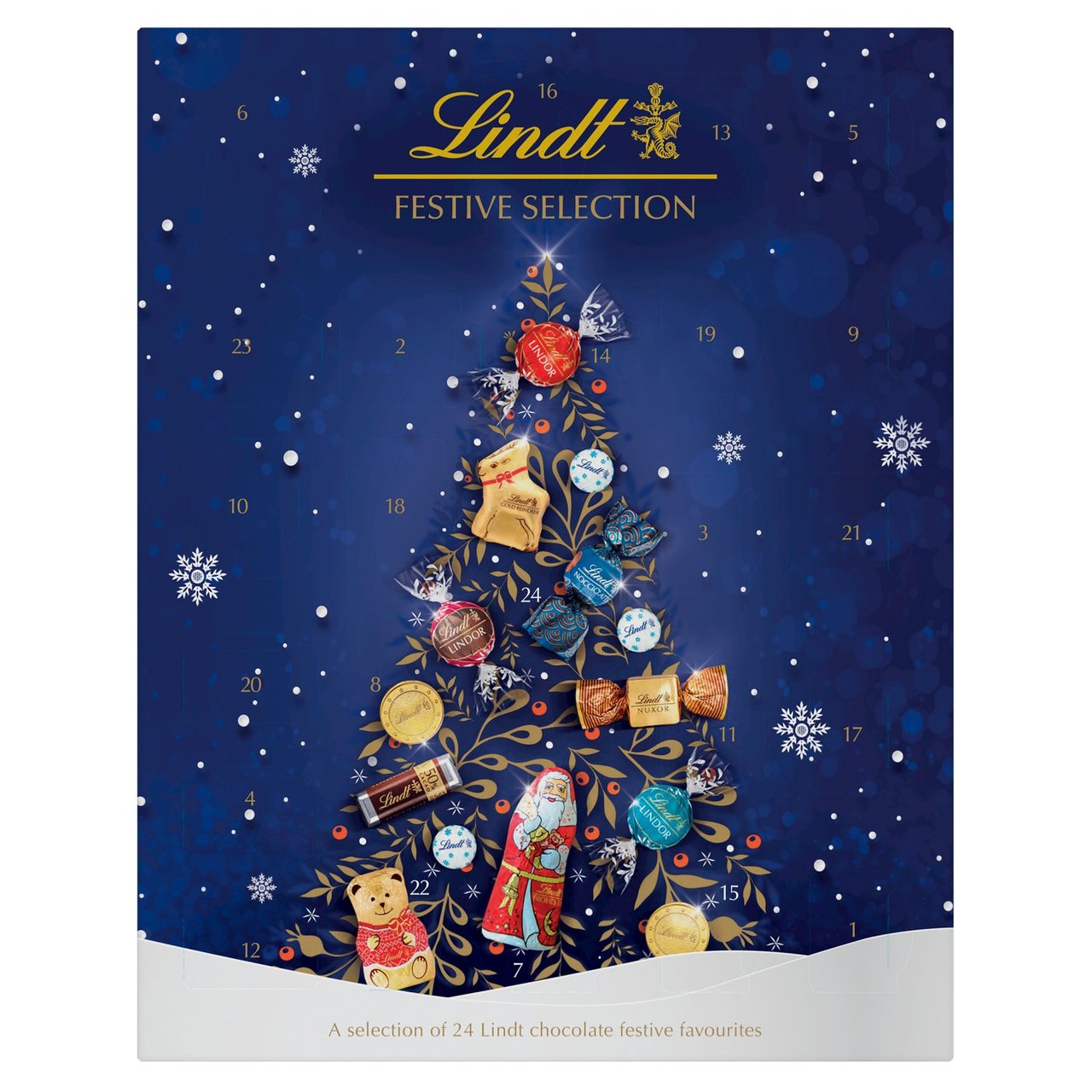 Lindt Festive Selection Chocolate Advent Calendar