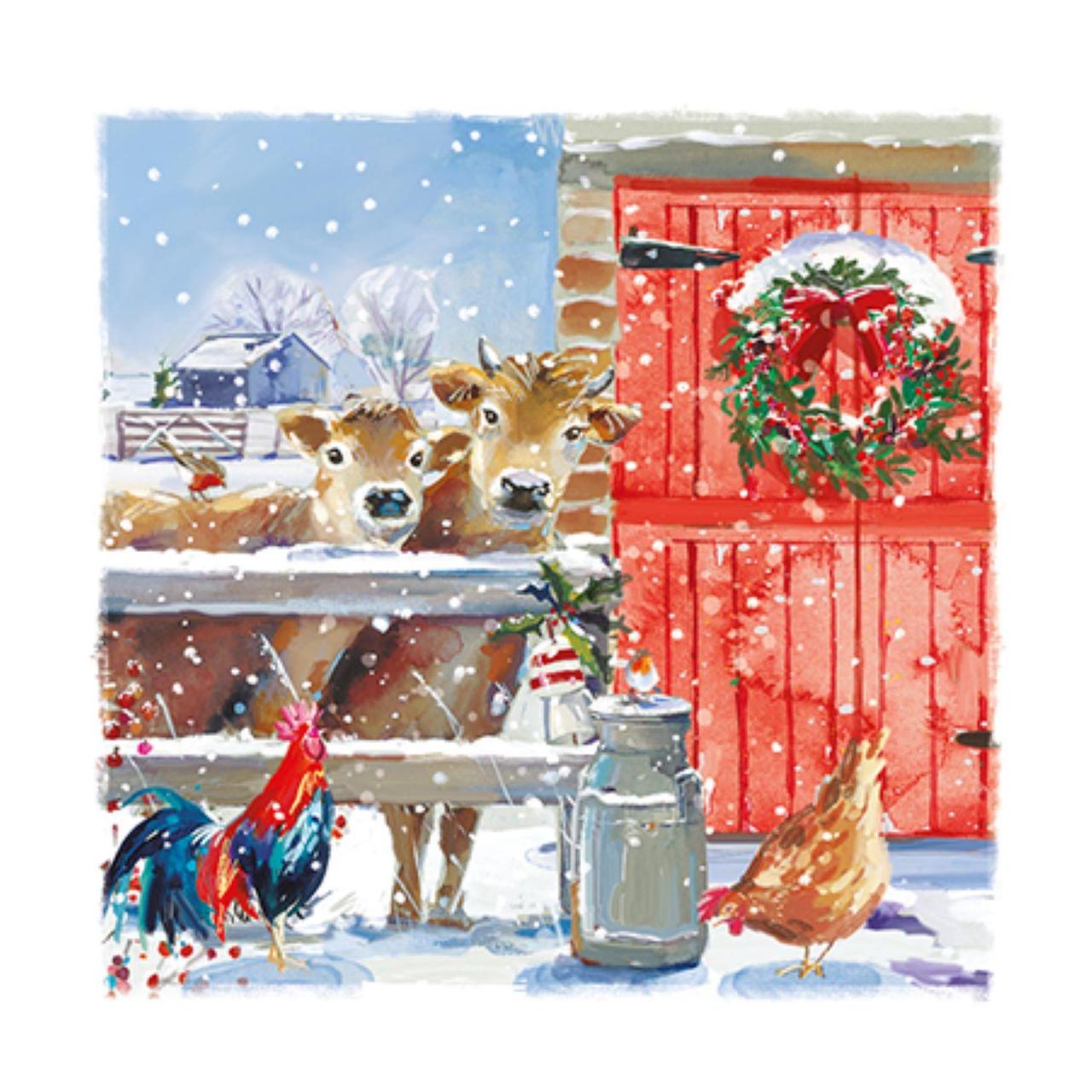 Farm Scenes Christmas Card Pack