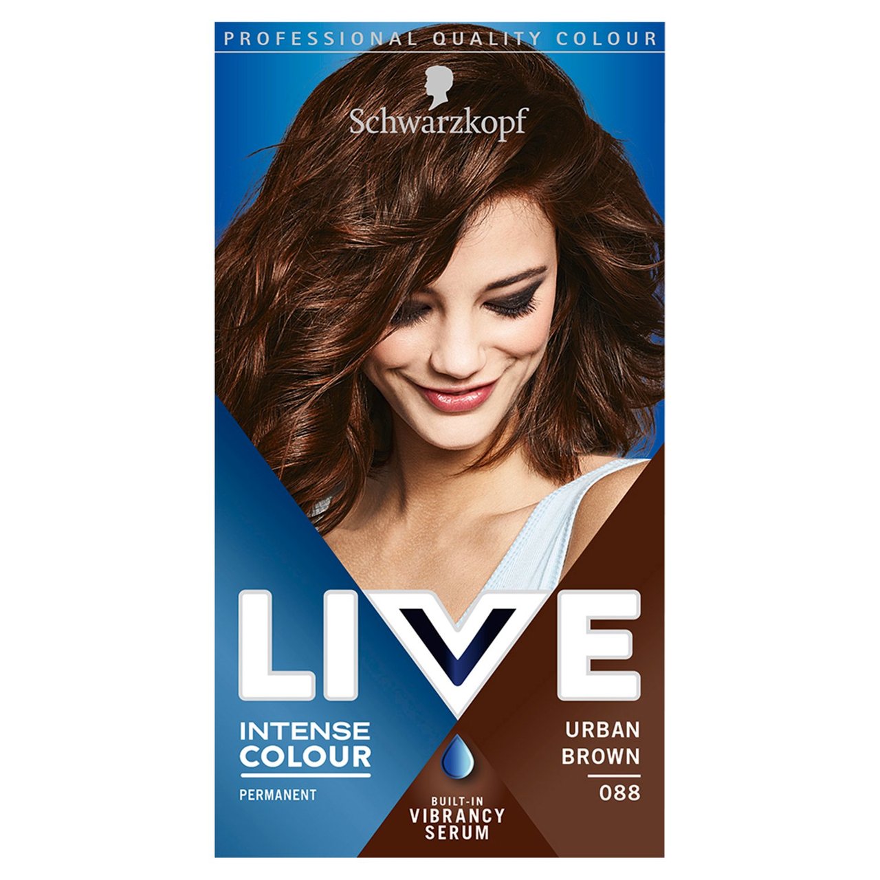 Schwarzkopf Live Intense Colour 88 Urban Brown Hair Dye