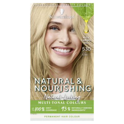 Schwarzkopf Natural & Nourishing 530 - Light Blonde  Permanent Hair Dye