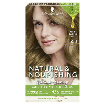 Schwarzkopf Natural & Nourishing 550 - Dark Blonde Permanent Hair Dye