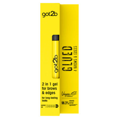 Schwarzkopf got2b Glued 4 Brows & Edges 2 in 1 Hair Gel