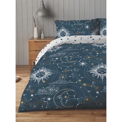 Silentnight Celestial Cotton Rich Reversible Duvet Set - Single