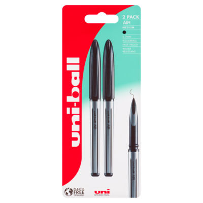 uni-ball Air Black Pens 2 Pack