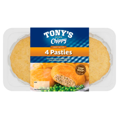 Tony's Chippy 4 Pasties