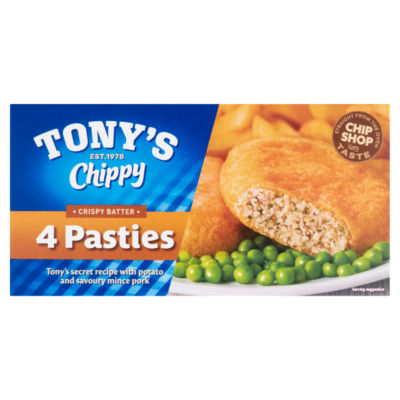 Tony's Chippy 4 Pasties