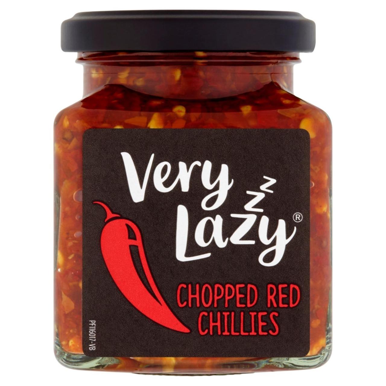 Very Lazy Chopped Red Chillies