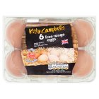 Kitty Campbell Free Range Large Eggs x6