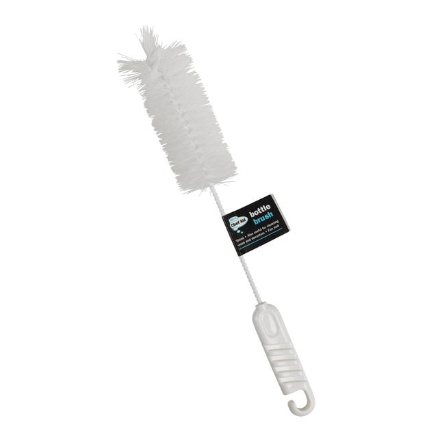 Chef Aid Plastic Bottle Brush, White 