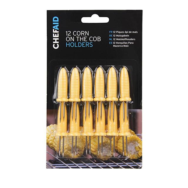 Chef Aid Corn on the Cob Skewers / Holders 12 per pack