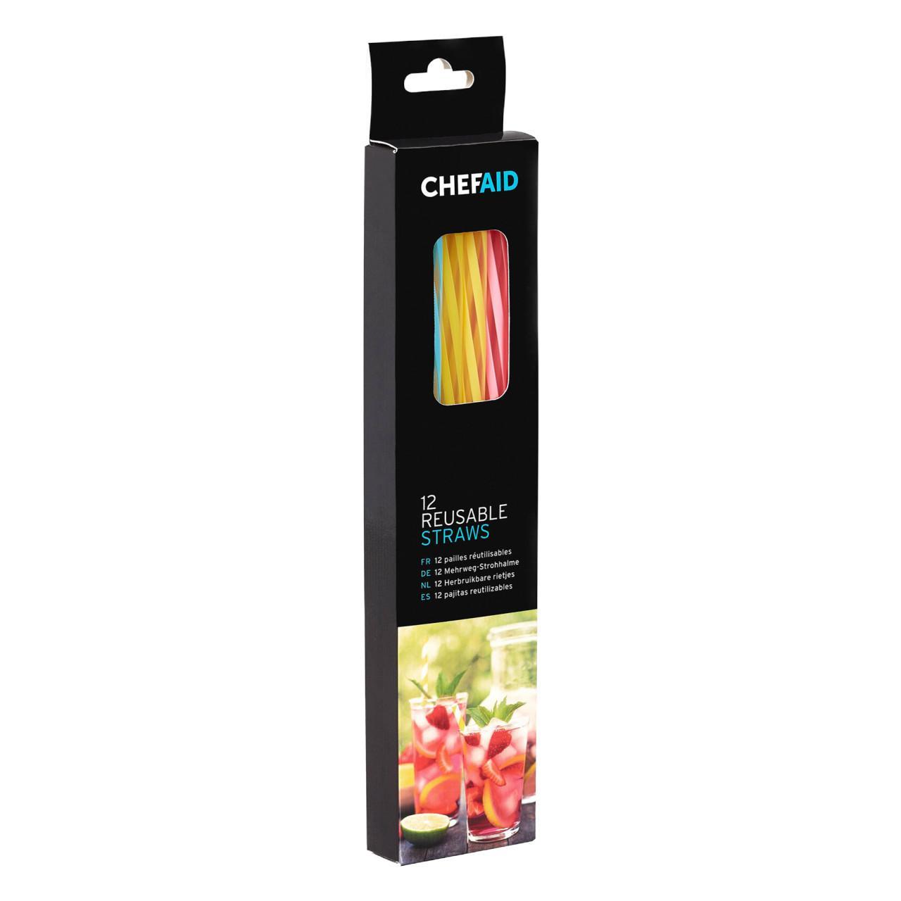 Chef Aid Reusable Straws