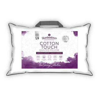 Slumberdown Luxury Cotton Touch Medium Pillow