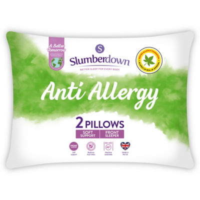 Slumberdown Anti Allergy Pillow Pair - Soft