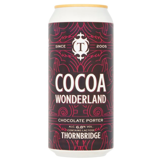 Thornbridge Cocoa Wonderland Chocolate Porter(Abv 6.8%) 440ml