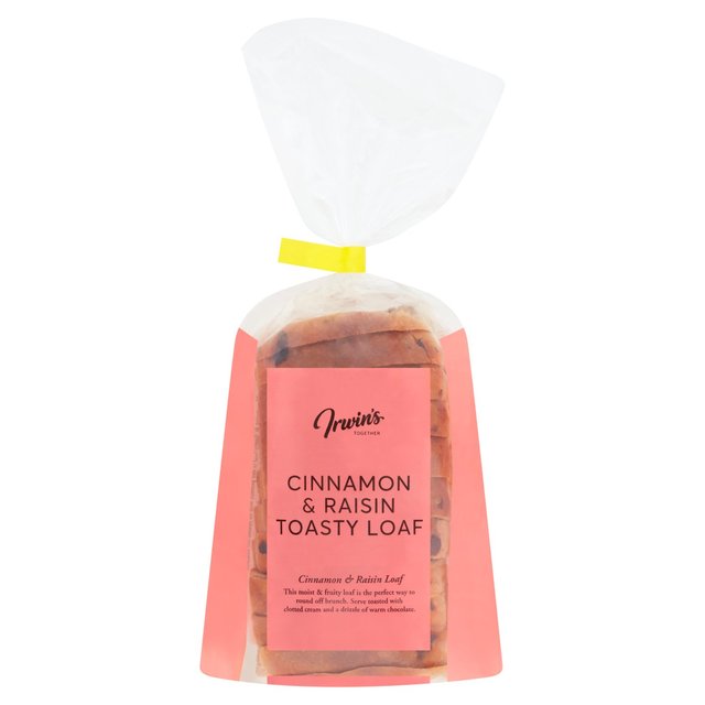 Irwin's Together Cinnamon & Raisin Toasty Loaf 