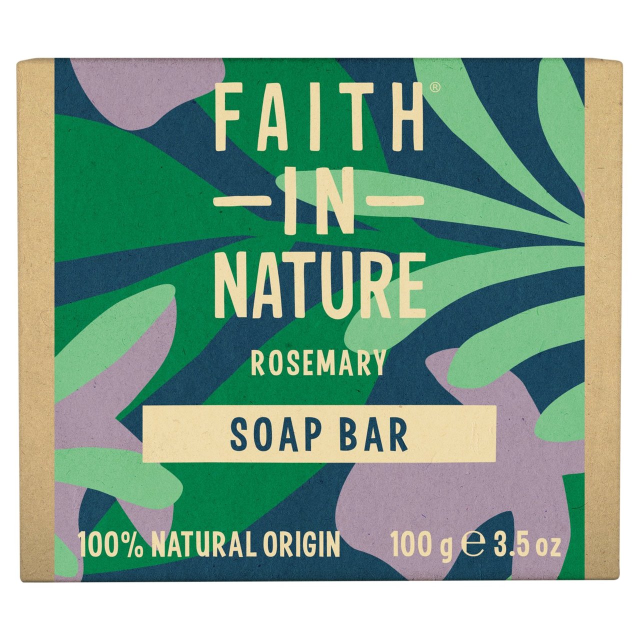 Faith in Nature Rosemary Pure Hand Made Soap Bar