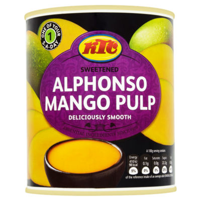 KTC Sweetened Alphonso Mango Pulp