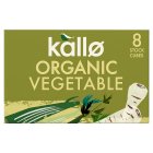 Kallo Organic Vegetable Stock Cubes 8x11g