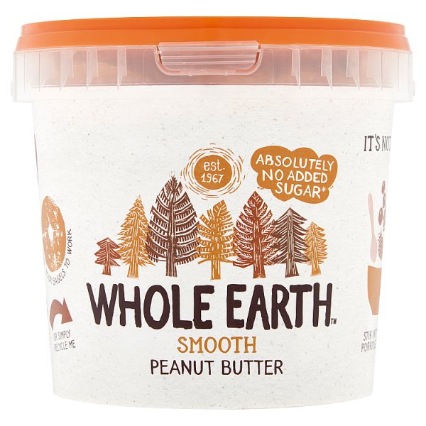 Whole Earth Smooth Peanut Butter