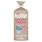 Kallo Ancient Grains Organic Amaranth & Linseed Corn Cake Thins 150g