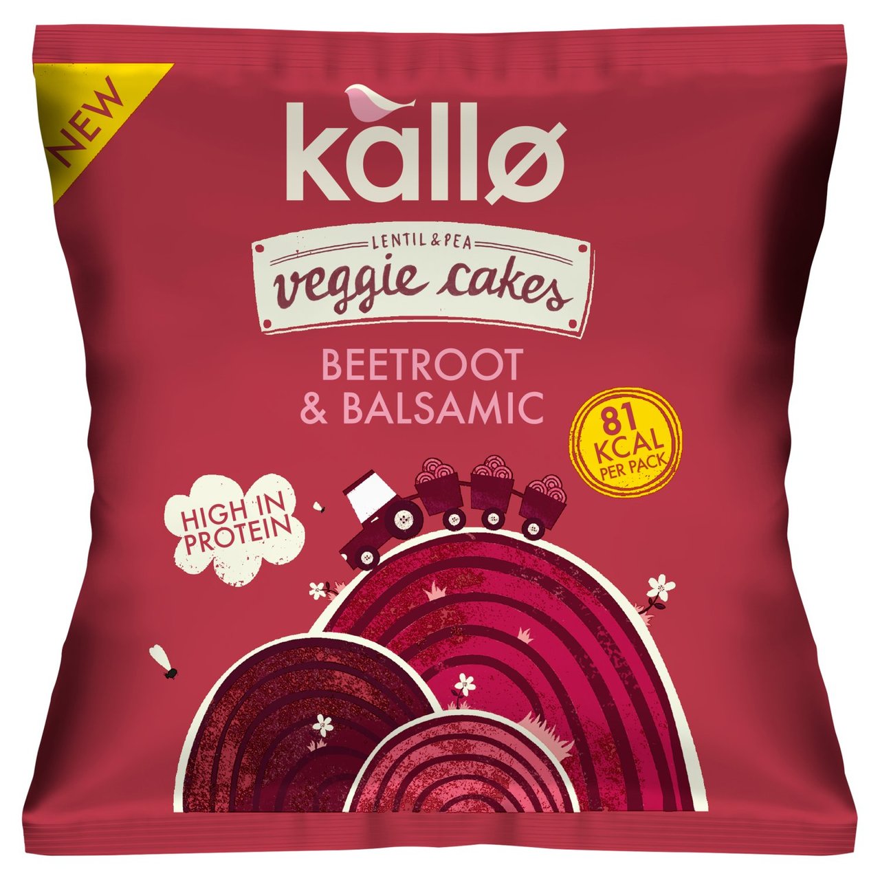 Kallo Beetroot & Balsamic Veggie Cake Minis