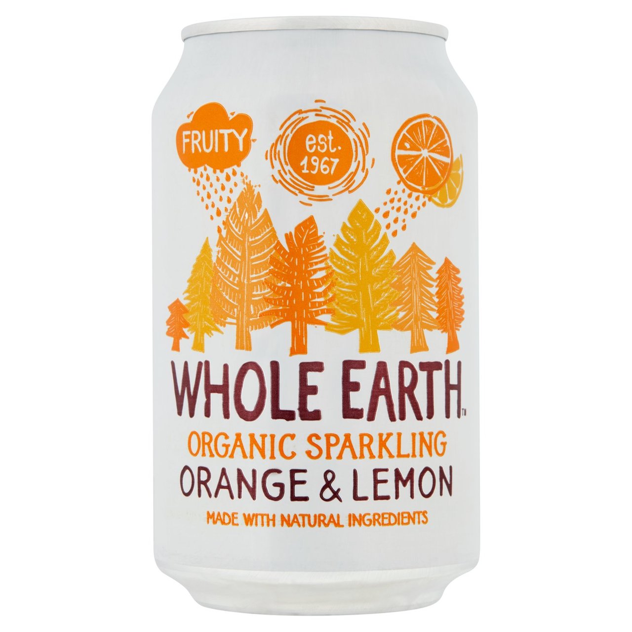 Whole Earth Organic Sparkling Orange & Lemon