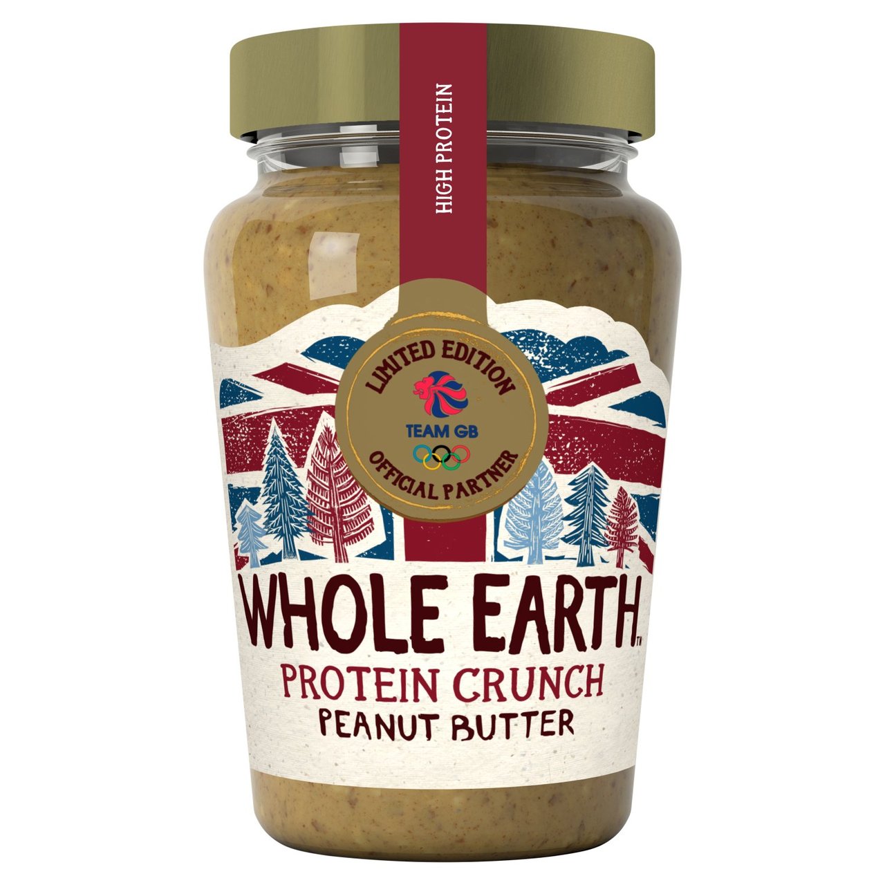 Whole Earth Protein Crunch Peanut Butter  340g