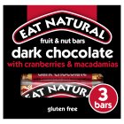 Eat Natural Dark Chocolate Cranberries & Macadamias Bars