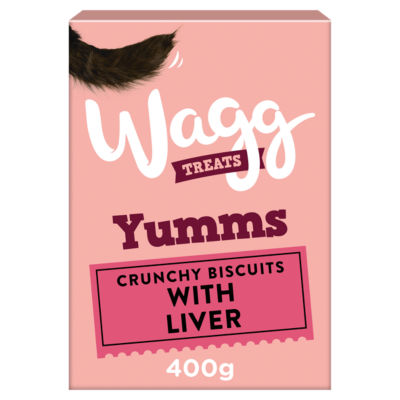 Wagg Yumms Treats Liver 400g