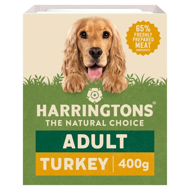 Harringtons Turkey with Potato & Vegetables Wet Dog Food Tray  400g