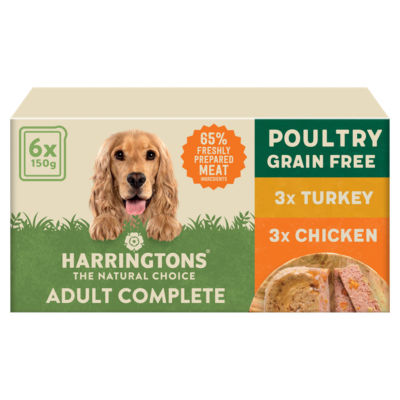 Harringtons Adult Poultry Grain Free 6 x 150g