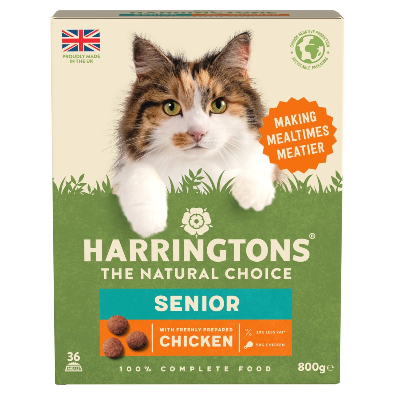 Harringtons Senior Complete Chicken Cat Food