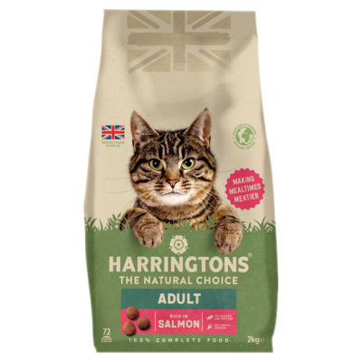 Harringtons Dry Adult Cat Food Salmon 2kg