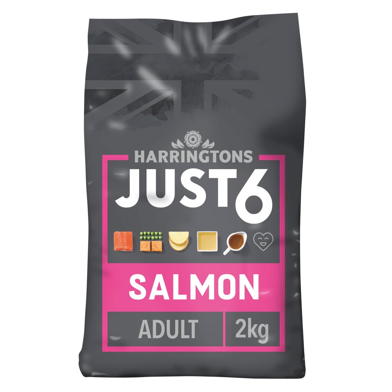 Harringtons Just 6 Salmon & Sweet Potato Dry Dog Food